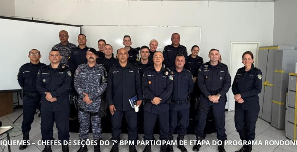 ARIQUEMES – CHEFES DE SEÇÕES DO 7º BPM PARTICIPAM DE ETAPA DO PROGRAMA RONDONIENSE DE INTEGRIDADE