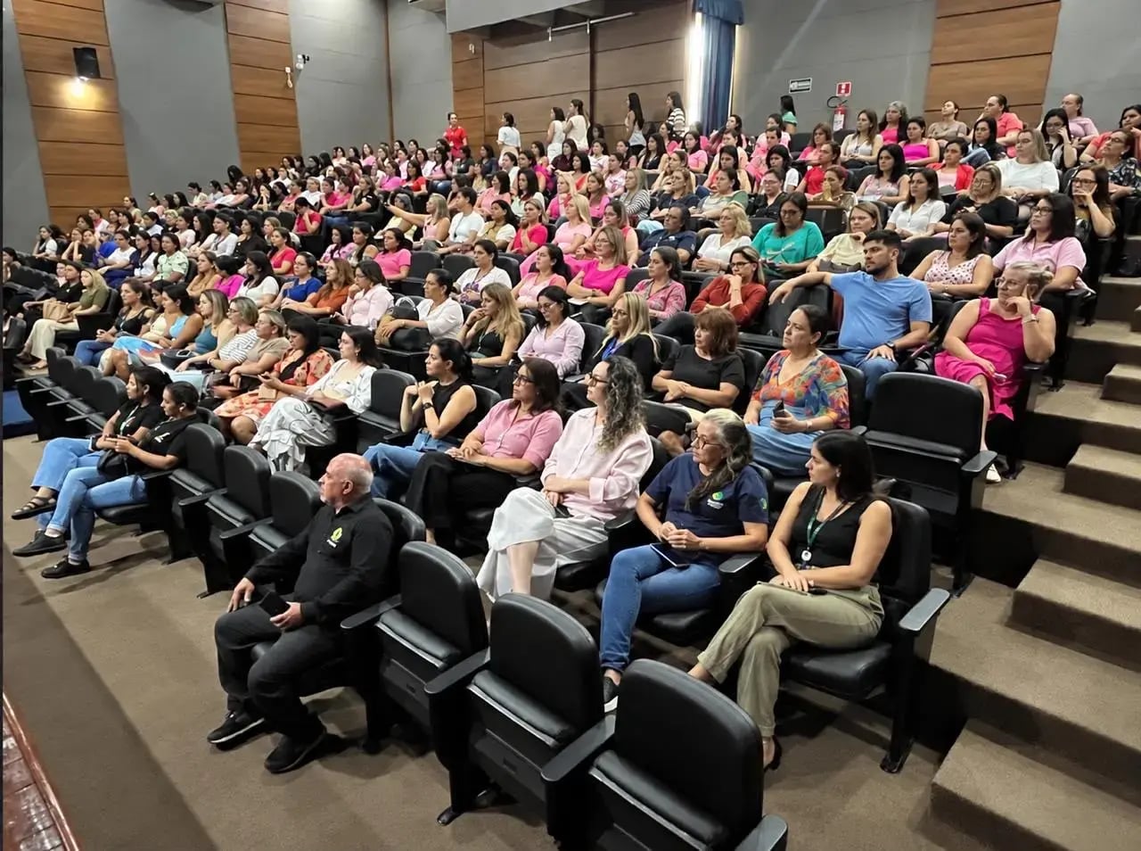 Ação de Prevenção no Outubro Rosa Reúne Servidoras em Porto Velho