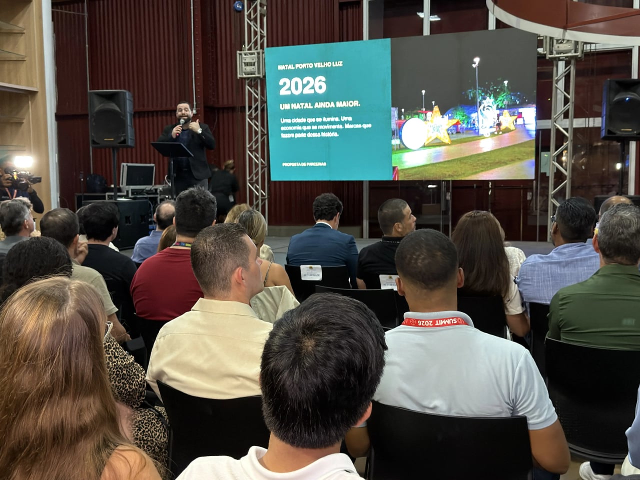 Lançamento do Natal Porto Velho Luz 2026 é promovido pela Prefeitura