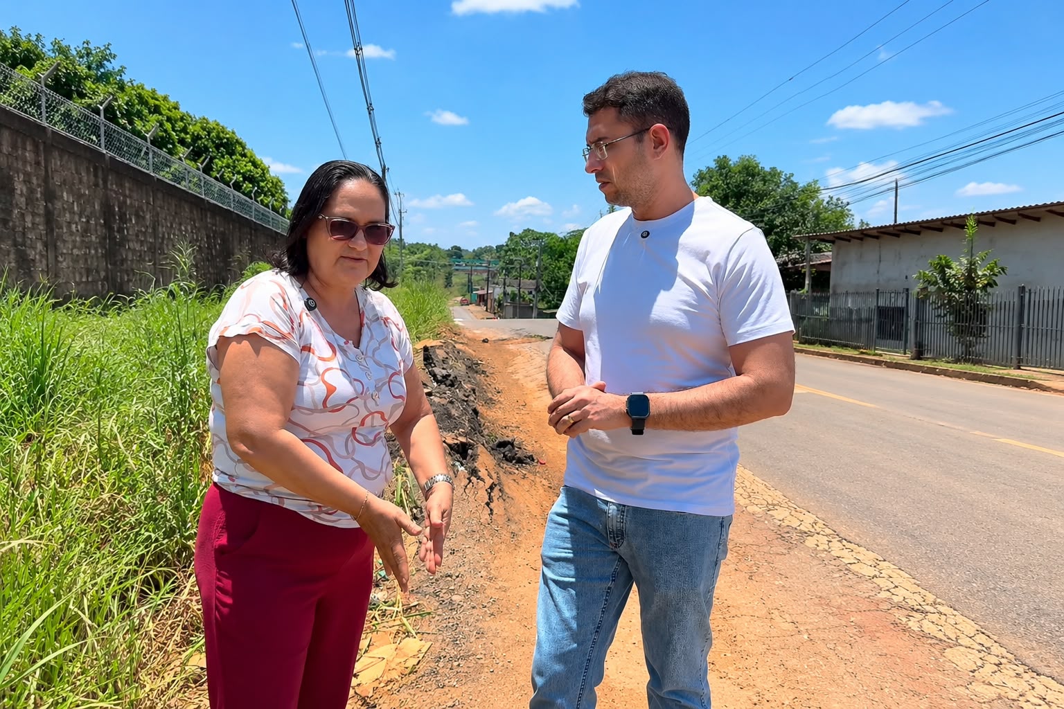 Melhorias em Frente à Escola Padre Zenildo São Cobranças de Pedro Geovar