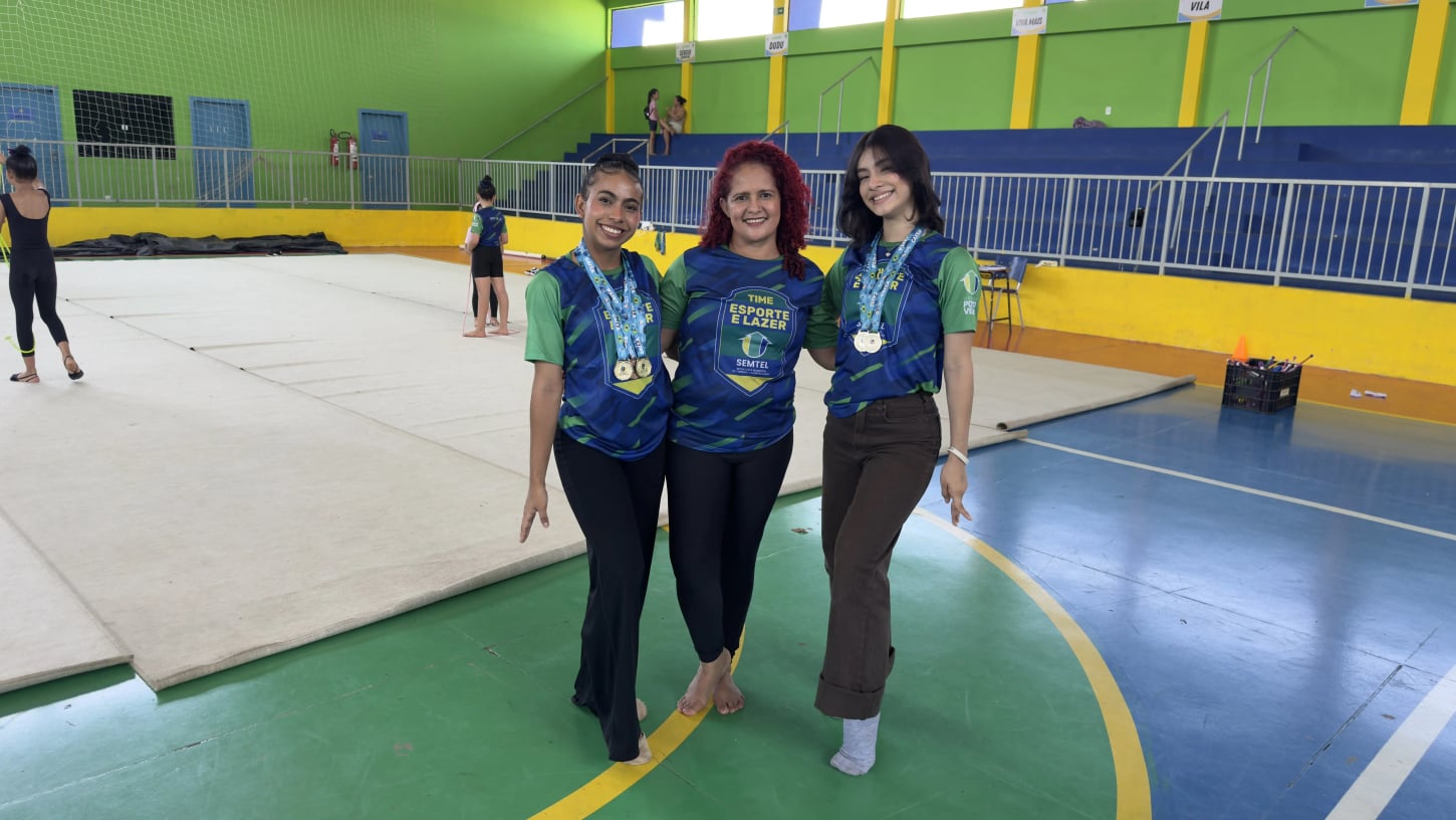 Representação de Porto Velho: Ginastas do Construindo Campeões competem em evento nacional