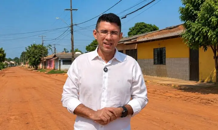 Avanço do Asfalto é Acompanhado por Pedro Geovar no Cidade Nova