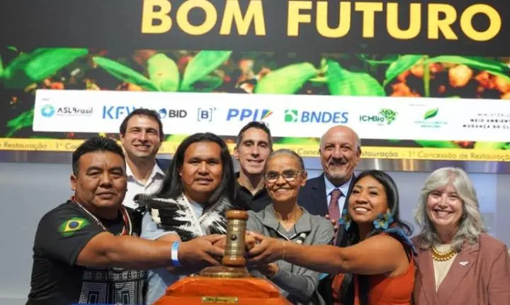 Concessão inédita na Flona Bom Futuro em RO: R$ 87 milhões para restaurar 6 mil hectares