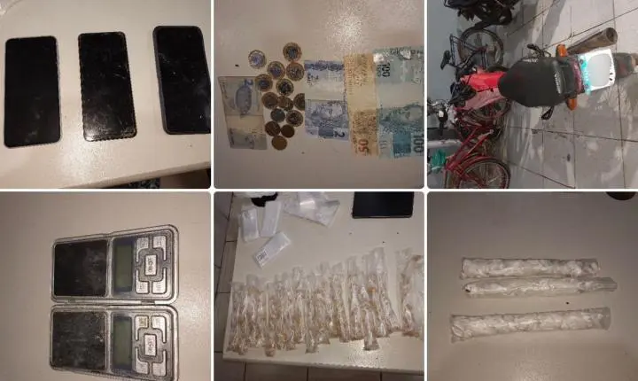 FORÇA TÁTICA DO 9º BPM APREENDE GRANDE QUANTIDADE DE DROGAS E PRENDE SUSPEITO POR TRÁFICO EM PORTO VELHO