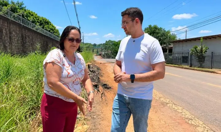 Melhorias em Frente à Escola Padre Zenildo São Cobranças de Pedro Geovar