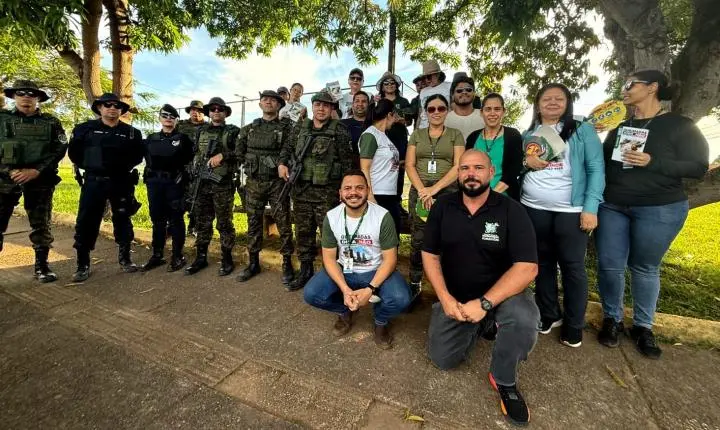 Polícia Ambiental participa de ação integrada de prevenção e combate às queimadas urbanas em Porto Velho