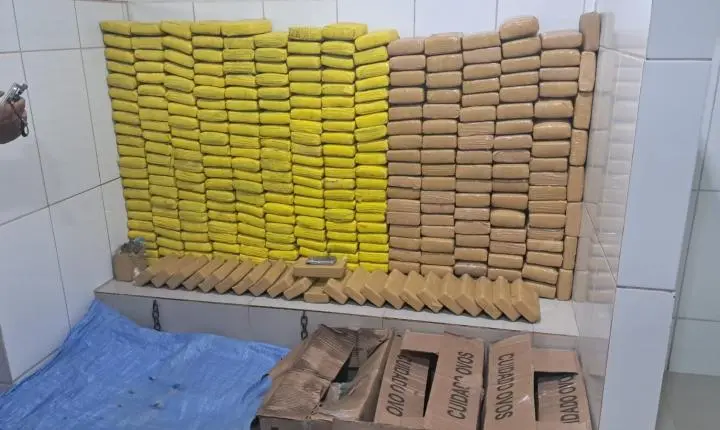 Polícia Militar de Rondônia aplica duro golpe ao tráfico e apreende mais de 328 kg de drogas em Cacoal