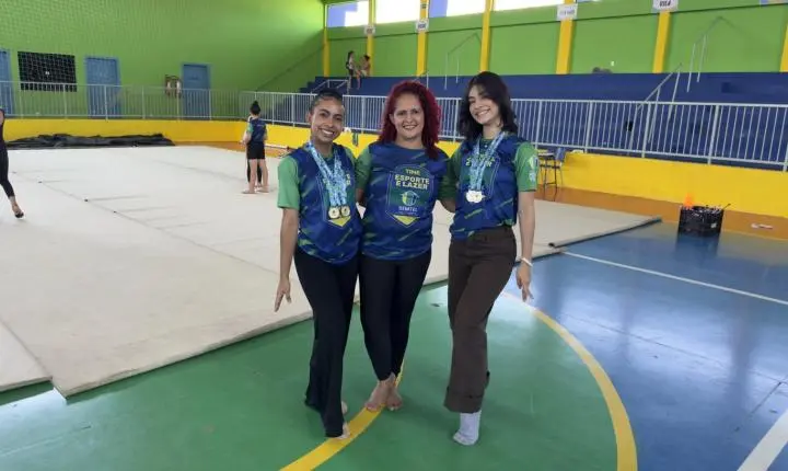 Representação de Porto Velho: Ginastas do Construindo Campeões competem em evento nacional