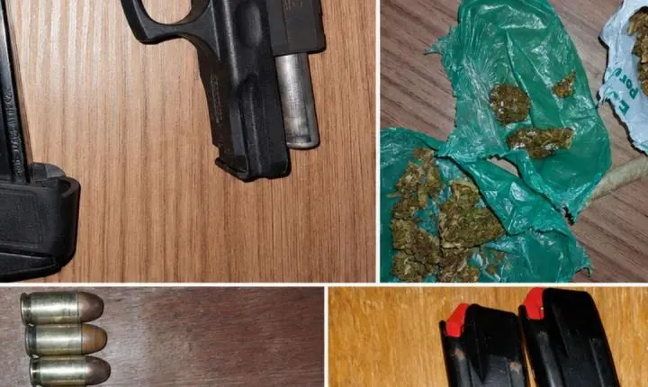 VILHENA – POLÍCIA MILITAR PRENDE DOIS HOMENS E APREENDE ARMA E DROGAS DURANTE AÇÃO NO BAIRRO ORLEANS